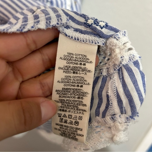 Free People Sunny Day Shirt Dress Ruffle Sleeves - Picture 8 of 12